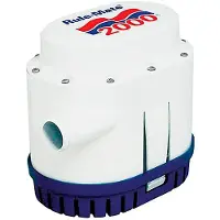 Osculati 1-serie 2000gph Lensepumpe 24v
