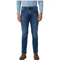 Hackett London for man. HM212696 Blue classic fit jeans (34/32), Casual, Cotton, Denim