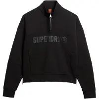 Superdry Active Tech Logo Relaxed Halv Glidelås Genser