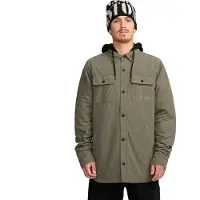 Volcom Kenson Ins Flannel Jakke grønn
