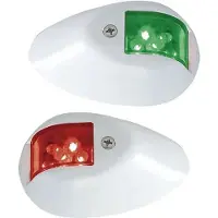 Goldenship 42.8ma Port/styrbord Navigasjons Led-lyssett 36x56x89 Mm 12v 2 Enheter