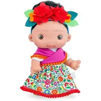 Marina & Pau Piu Art Frida Dukkeveske 25 Cm