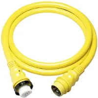 Marinco Landstrømskabel 125/med Led-lys 15 M 50 A 250v