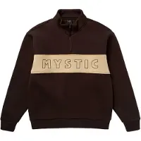 Mystic Slate Sweat Halv Glidelås Genser