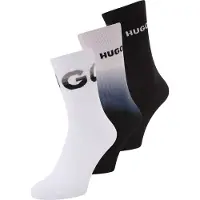 HUGO Rib Rising 10276024 Crewsokker 3 Par