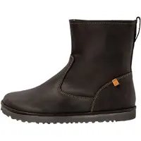El naturalista for woman. 253751101005_001 Arizona leather boots black (38), Flat, Laces, Casual