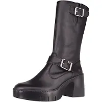 Art for woman. 116571101003_001 Leather boots 1657 black (41), 3 to 5 cm, Zip, Casual