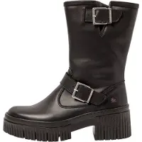 Art for woman. 113971101003_001 Leather Boots 1397 York black (40), 3 to 5 cm, Zip, Casual
