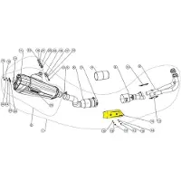 Akrapovic Carbon P-hsya14 Varmeskjold