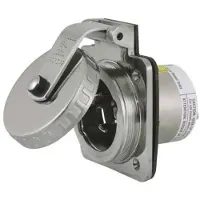 Hubbell Rustfritt Stål Hbl363ss Hannplugg 63a 230v