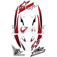Alpinestars Bionic Neck Graphic Klistremerker