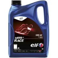 Elf Moto 4 Race 10w60 Synthetic 4l Motorolje