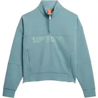 Superdry Active Tech Logo Relaxed Halv Glidelås Genser