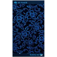 Sundek Jacquard Terry Hibiscus Pattern Håndkle