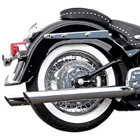 Bassani Xhaust True Duals Harley Davidson Ref:31117b Ikke-godkjent Lyddemper