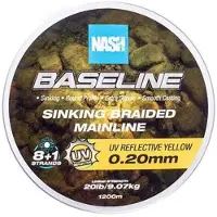 Nash Baseline Sinking 1200 M Flettet Fiskesnøre