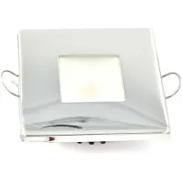 Trem Kvadratisk Led-taklampe 72x72 Mm 10-32v 3.6w