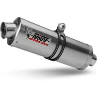 MIVV Oval Aprilia Tuono Fighter 1000 2002-05 A.003.lx1 Ikke-homologert Slip-on Lyddemper