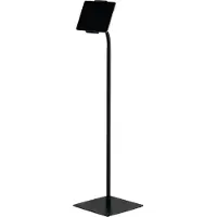 Durable Tought Floor, Nettbrettstativ, Svart, Metall, Plast, 17,8 cm (7), 33 cm (13), 1 kg