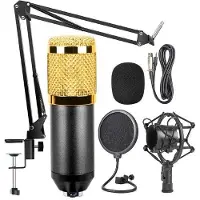 24hShop Kondensatormikrofon BM-800 med stativ