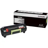 Lexmark 500HA - Laser toner Svart