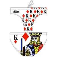Turbo King Of Hearts Badetrusser