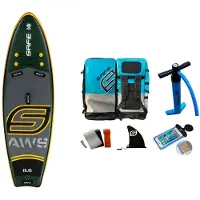 Safe Waterman A.w.s9´6´´ Oppblåsbart Padlebrettsett
