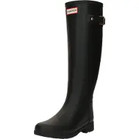 Hunter for woman. FRW0024252 Refined Gold Trim Tall Boots black (39), Flat, None, Casual