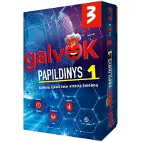 KO Galvok Papildinys Brettspill