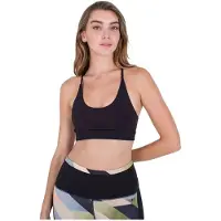 Hurley Solid Cross Back Sports-bh Med Lav Støtte