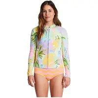 Billabong Peeky 1 Mm Langermet Termisk T-skjorte Med Hel Glidelås