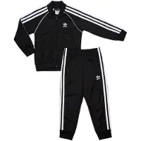 Adidas Treningssett - Svart m. Hvit - - 4 år (104) - Treningssett