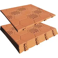Wellhome 39x39x2.5 Cm Gulvflis 6 Enheter