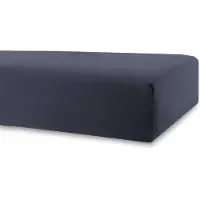 Nordstrand Stretchlaken 60x120 cm - Mørkeblått - 100% bomull jersey laken - fasongsydd laken til babymadrass