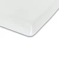 Turiform Stretchlaken 60x120 cm - Hvit - 100% bomull - faconlaken til baby madrass -