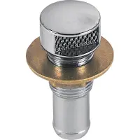 Foresti & Suardi Messing 419216 Rett Forkrommet Ventil