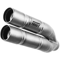 MIVV Double Gun Suzuki Gsx-s 750 2017-20 S.048.sdgx Ikke-homologert Slip-on Lyddemper