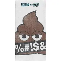 Otso Emoji Deja Poo Mikrofiberhåndkle