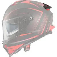 Premier Helmets Typhoon Hjelmens Bakspoiler