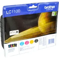 Brother LC-1100 Blekkpatron Multipack BK/C/M/Y
