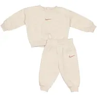 Nike Joggedress - Collegegenser/Joggebukser - Pale Ivory Heather - - 9 md - Joggedress