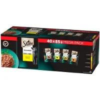 Sheba Variasjonspakke Med Våtfôr For Katt Med Fjærkre 40x85g