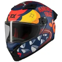 Axxis Fenix Angry Face Fullface-hjelm