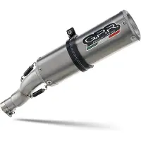 Gpr Exhaust Systems M3 Titanium Natural Moto Guzzi Griso 850 06-15 Gu.23.cat.m3.tn Homologert Slip On Lyddemper