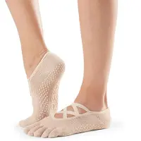 Toesox Grip Full Toe Elle Korte Sokker