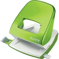 Leitz NeXXt WOW - Hullstanser - 30 ark / 3 mm - metall - grønn