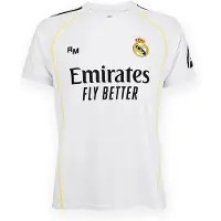 Real Madrid 25/26 Mbappe Hjem Junior T-skjorte Med Korte Ermer