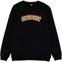 Santa Cruz Burnt Collegiate Crew Collegegenser