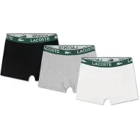 Lacoste Kids Solid Boxers 3 Enheter