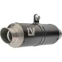 Leovince Gp Corsa Black Edition Aprilia Sr Gt 125 Abs 22-24/sr Gt 200 Abs 22-24 Ikke-homologisert Komplett Eksosanlegg